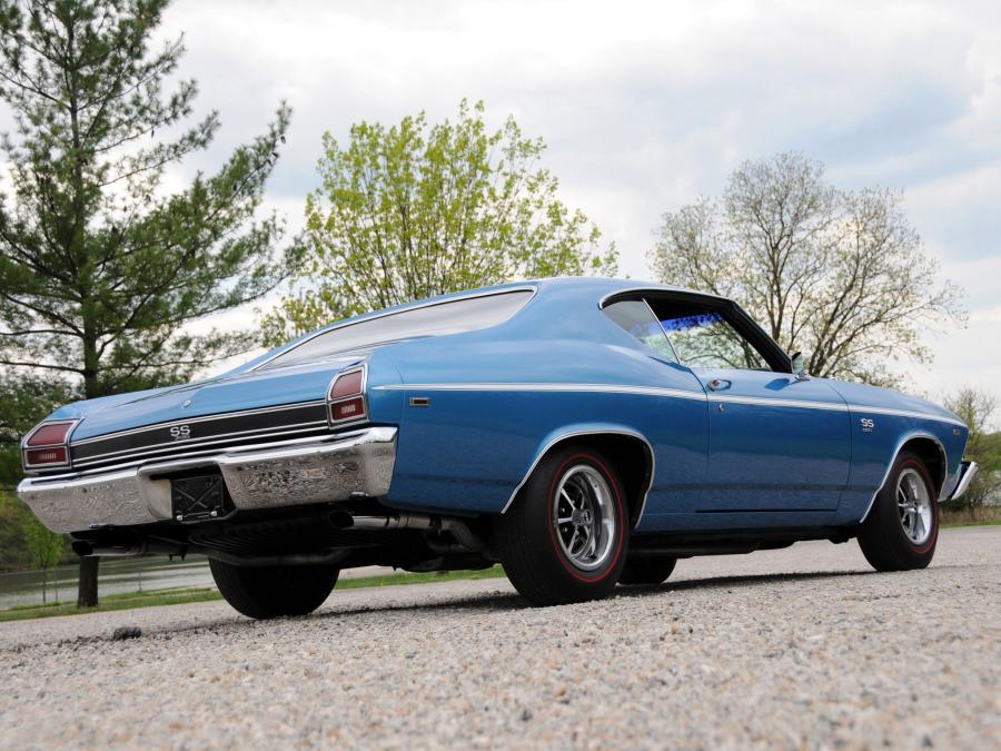  Chevrolet Chevelle SS 396 Hardtop Coupe 1969 года  (фото 19 из 25)